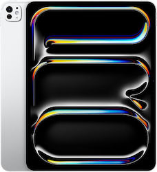 Apple iPad Pro 2024 13" cu WiFi & 5G (16GB/1.0TB/sticlă cu nanotextură) Argint