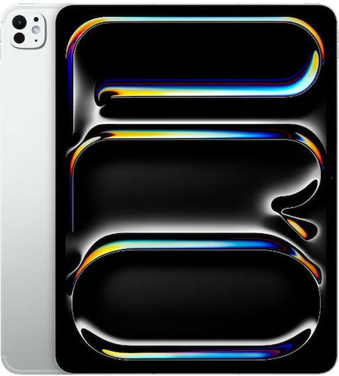 Apple iPad Pro 2024 5G 13Inches (16GB/1.0TB/Nano-Texture Glass) Silver