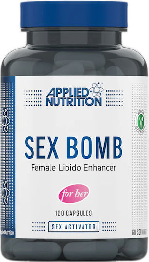 Applied Nutrition Sex Bomb Female Libido Enhancer Συμπλήρωμα για Λίμπιντο & Ενίσχυση της Τεστοστερόνης 120 κάψουλες