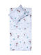 Viopros Duvet Crib Cotton White White 120x160cm