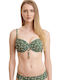 Bikini Top D Cup With Padding Green