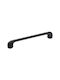 Roline Furniture Handle Made of Zamak Black Matte 150mm (Hole Centers 150mm) 694-BLACK-128