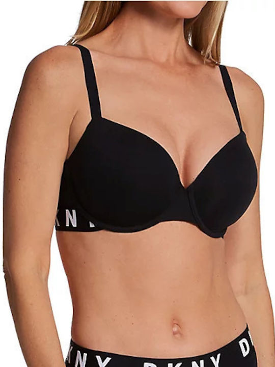 DKNY Cozy Boyfriend Black Αθλητικό Σουτιέν χωρί...