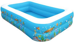 Kinder Pool PVC Aufblasbar 240x160x45cm