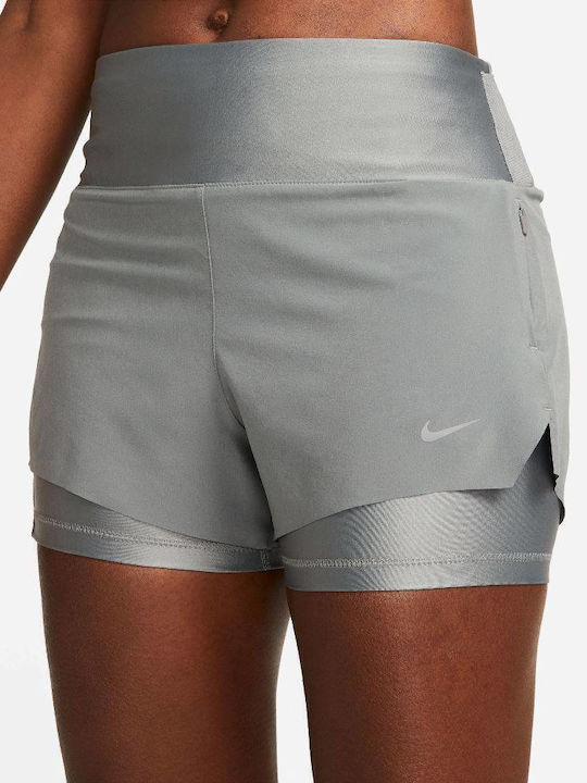 Nike Dri-Fit Training Leggings-Shorts Smoke Grey