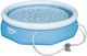 Bestway Round Pool PVC Aufblasbar mit Filterpumpe