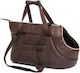 Haustier-Tragetasche Hobbydog Braun Größe 1 20x36x22 cm