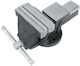 Modeco Fixed Mechanical Steel Vise with Maximum Opening 100mm