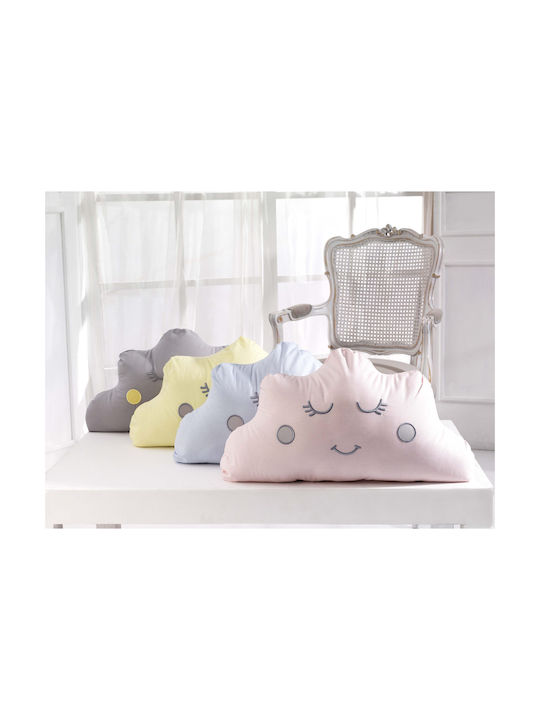 abo Crib Decorative Pillow Cloud Gray 56x33cm