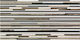 Keros Decorado Placă Interior Mat 50x25cm Gris