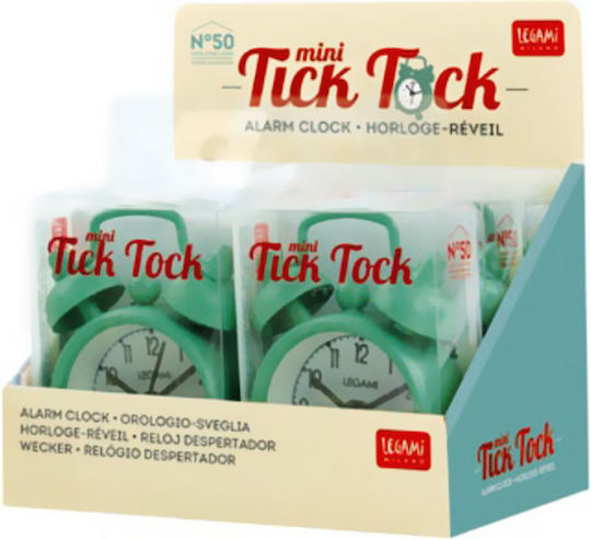 Legami Milano Tischuhr mit Wecker Türkis SVEKIT26 Legami Milano Tischuhr mit Wecker Türkis SVEKIT26