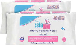 Sebamed Baby Water Cleansing 2x60Stk