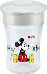 Nuk Baby & Kleinkind Becher Magic Cup aus Kunststoff Gray 1Stück 230ml für 8m+m+