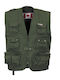Canadianline Outdoor Bărbați Vestă de siguranță Kaki