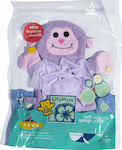 LifoPlus Baby Bath Sponge Πίθηκος Purple 1pcs