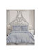 24home.gr Set Cearșafuri Single 170x270cm. Check 3buc