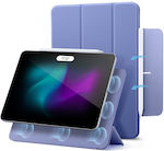 ESR Flip Cover Piele artificială Violet iPad Pro 13 2024