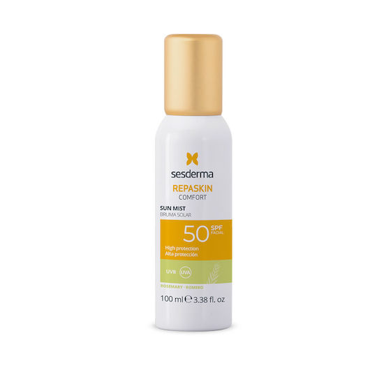 Sesderma Repaskin Comfort Αντηλιακό Mist Προσώπου SPF50 100ml
