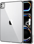 ESR Flip Cover Plastic / Silicon Rezistentă Transparent iPad Pro 13 2024