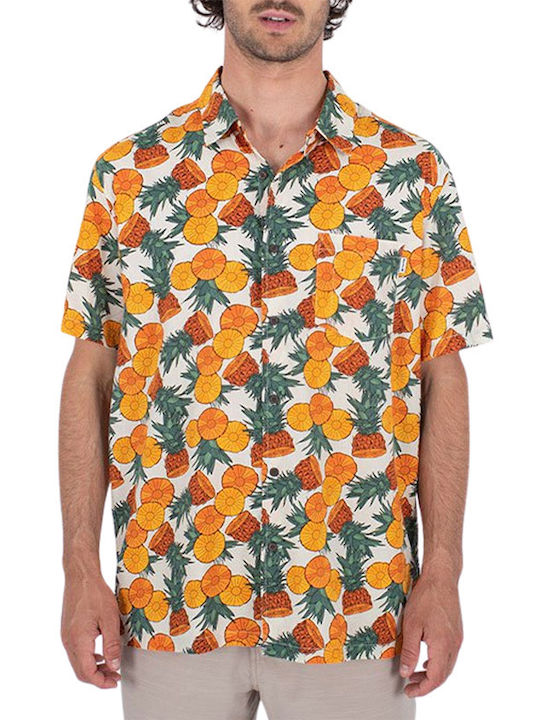 Hurley Rincon Men's Shirt Short Sleeve Multicolour