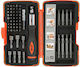 EPM Screwdriver Ratchet with 62 Magnetic Interchangeable Tips