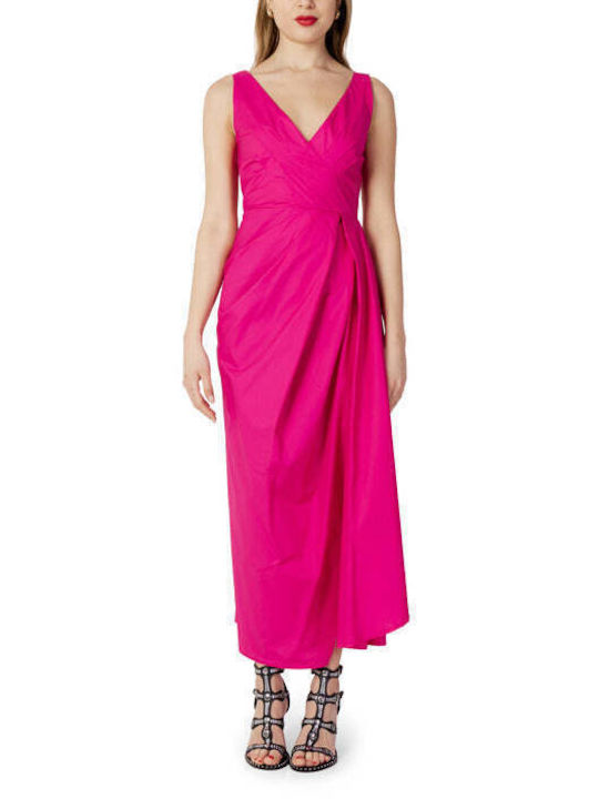 Sandro Ferrone Summer Dress Fuchsia