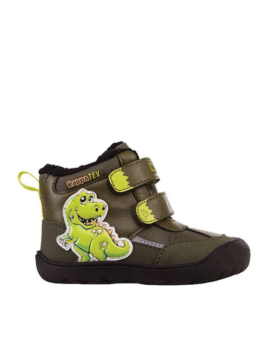 Tex Jr Παιδικά Μποτάκια με Σκρατς Πράσινα