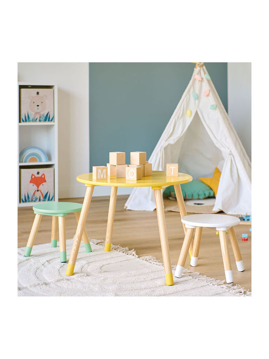 Kids Table Beige