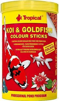 Tropical Koi&goldfish Colour Sticks 11l/900g 40372