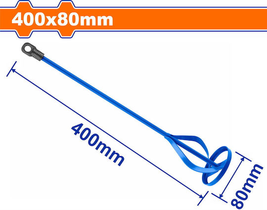 Wadfow WXE2308 Αναδευτήρας Κονιαμάτων & Χρωμάτων Hex 80x400mm