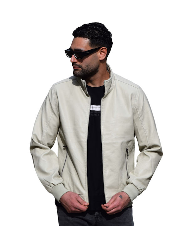 Palablu Herren Jacke Lässig Beige