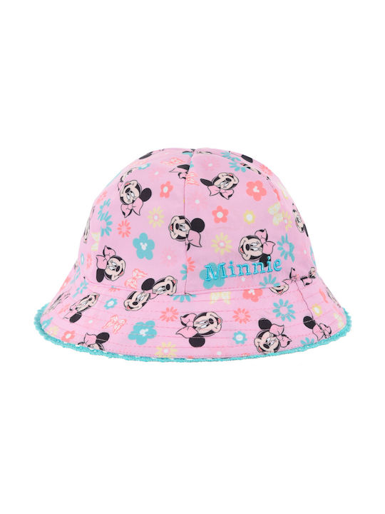 Superheroes Kids' Hat Fabric Pink