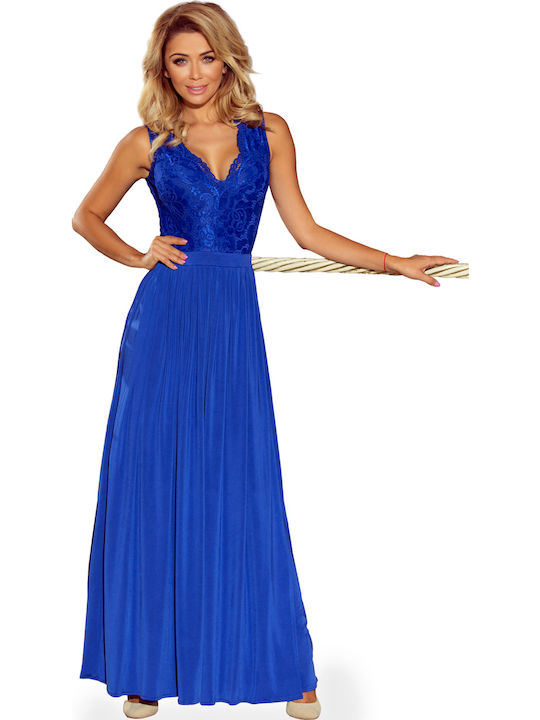 Numoco Mit Spitze Hochzeits - Taufkleid Blau Numoco Mit Spitze Hochzeits - Taufkleid Blau