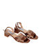 Din piele Sandale Anatomici Bronze