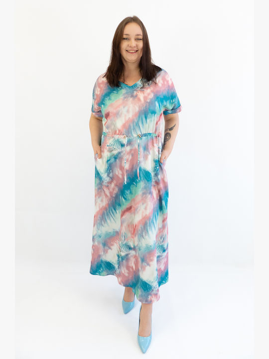 Brak Summer Maxi Dress Multicolored