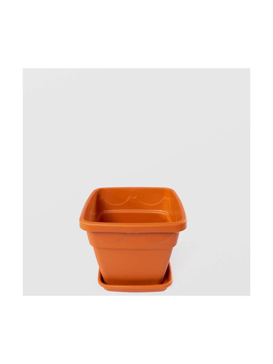 Sterk Pot 21x18cm în Culoare Maro