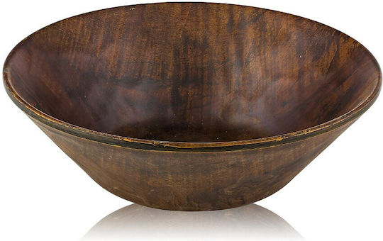 Espiel Hybrid Salad Bowl Melamine Chestnut 34x34x8cm