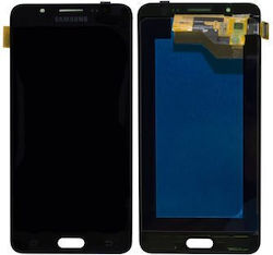 Samsung Οθόνη με Μηχανισμό Αφής για SAMSUNG J510F Galaxy J5 (2016) (Μαύρο)