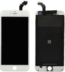 Apple Οθόνη με Μηχανισμό Αφής για iPhone 6 Plus (Λευκό)