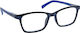 Eyelead Unisex Lesebrillen +0.75 in Blau Farbe ...