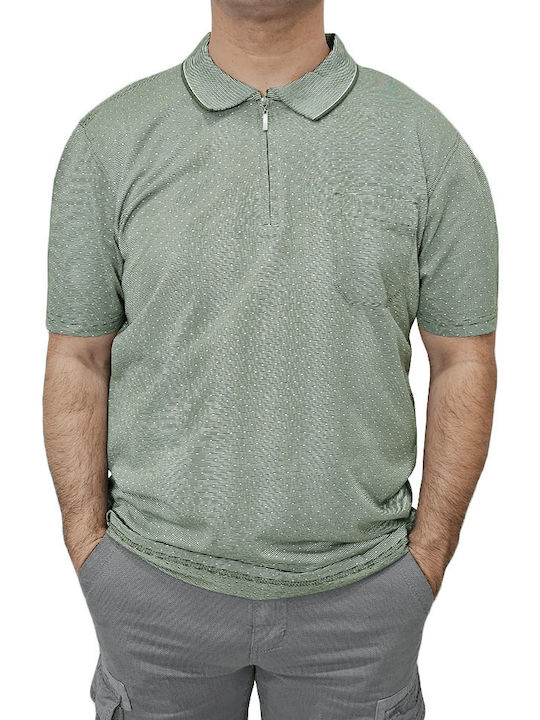 Polo Kurzarmbluse Army Green