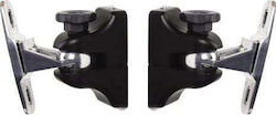 B Tech Bt332/w Speaker Wall Mount 1mbtg005 Chrome Black