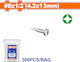 Wadfow Self-Piercing Sheet Metal Screw Galvaniz...