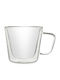 Salt & Pepper Set Căni Cappuccino De sticlă Transparente 210ml 2buc