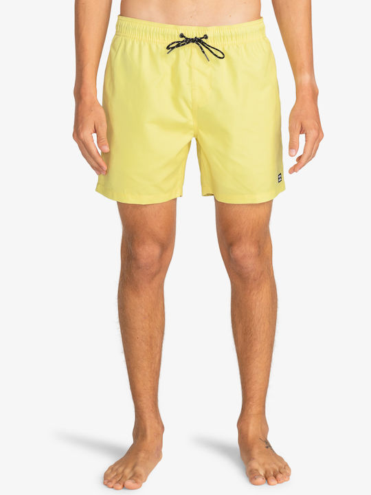 Billabong All Day Lb Ανδρικό Μαγιό Σορτς Κίτρινο