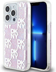 DKNY Liquid Glitter Checkered Pattern Back Cove...