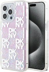 DKNY Liquid Glitter Checkered Pattern Back Cove...