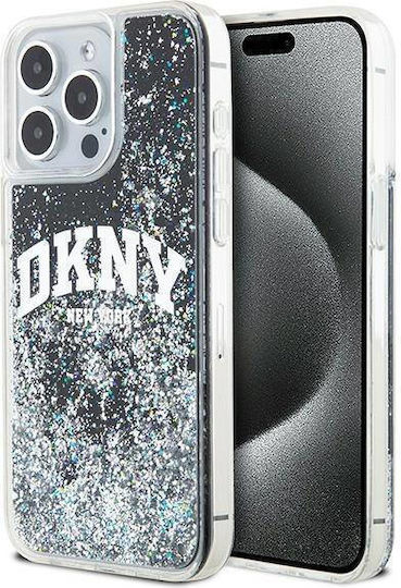 DKNY Liquid Задна корица Пластмаса / Силикон Черен (iPhone 13 Pro Max)