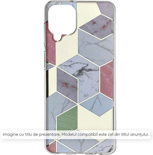 Techsuit Marble Back Cover Σιλικόνης Μωβ (Honor Magic6 Lite - Honor)