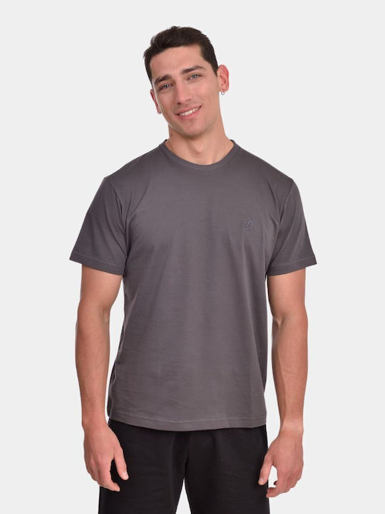Target T-shirt Bărbătesc cu Mânecă Scurtă GRI